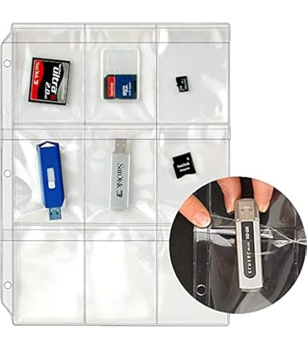 Amazon.com : StoreSMART® - Photo/Insert Page for 3-Ring